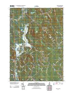 Milton 2012 topographic map thumbnail