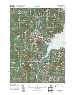 Newmarket 2012 topographic map thumbnail