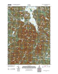 Sunapee Lake South 2012 topographic map thumbnail