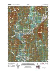 Groveton 2012 topographic map thumbnail