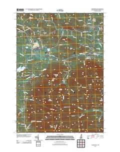 Tamworth 2012 topographic map thumbnail