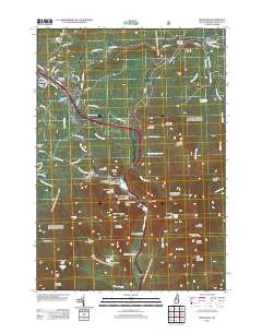 Franconia 2012 topographic map thumbnail
