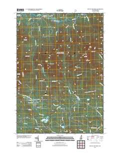 Mount Chocorua 2012 topographic map thumbnail
