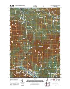 Mount Dartmouth 2012 topographic map thumbnail
