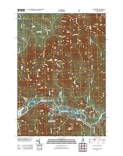 Shelburne 2012 topographic map thumbnail