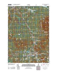 Twin Mountain 2012 topographic map thumbnail