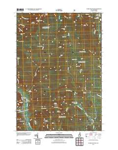 Stairs Mountain 2012 topographic map thumbnail