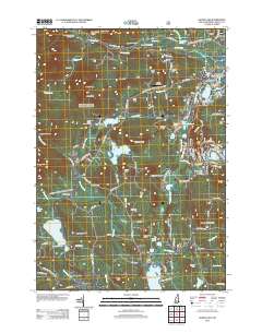 Silver Lake 2012 topographic map thumbnail