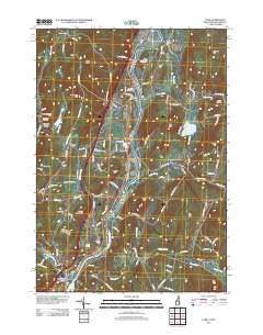 Lyme 2012 topographic map thumbnail