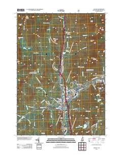 Lincoln 2012 topographic map thumbnail