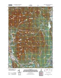 North Conway East 2012 topographic map thumbnail