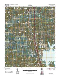 Courtland 2012 topographic map thumbnail