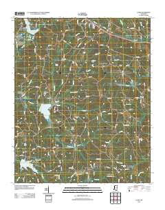 Glens 2012 topographic map thumbnail