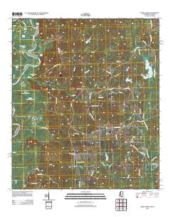 Fords Creek 2012 topographic map thumbnail
