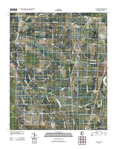 Coahoma 2012 topographic map thumbnail