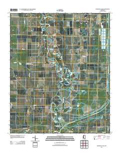 Fishhook Lake 2012 topographic map thumbnail