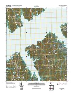 Coles Point 2012 topographic map thumbnail