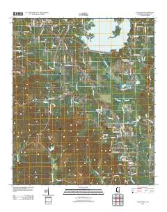 Collinsville 2012 topographic map thumbnail