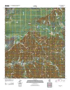Lessley 2012 topographic map thumbnail