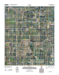 Arcola 2012 topographic map thumbnail