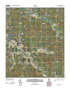 Bellefontaine 2012 topographic map thumbnail