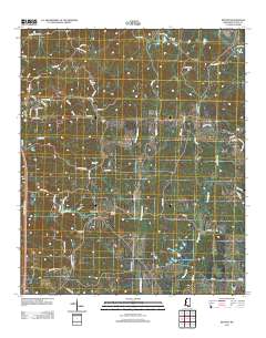 Benton 2012 topographic map thumbnail