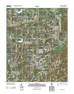 Booneville 2012 topographic map thumbnail