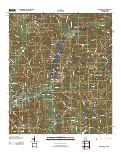 Baxterville NE 2012 topographic map thumbnail