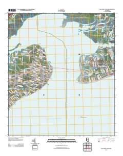 Bay Saint Louis 2012 topographic map thumbnail