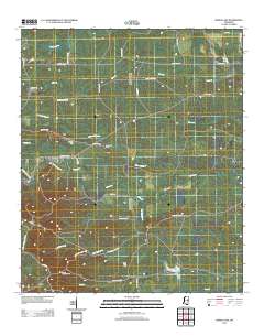 Barge Lake 2012 topographic map thumbnail