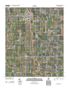 Brooksville 2012 topographic map thumbnail