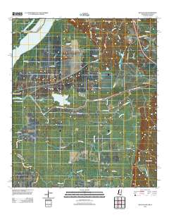 Buck Island 2012 topographic map thumbnail