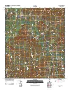 Cayuga 2012 topographic map thumbnail