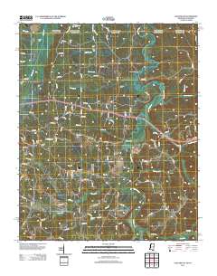 Chalybeate 2012 topographic map thumbnail