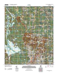 Columbus North 2012 topographic map thumbnail