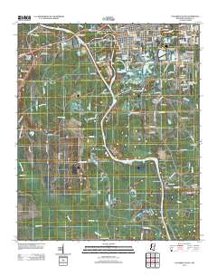 Columbus South 2012 topographic map thumbnail