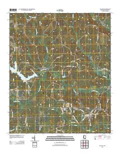 De Kalb 2012 topographic map thumbnail