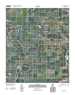 Delta City 2012 topographic map thumbnail