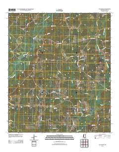 Gillsburg 2012 topographic map thumbnail