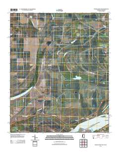 Friars Point NW 2012 topographic map thumbnail
