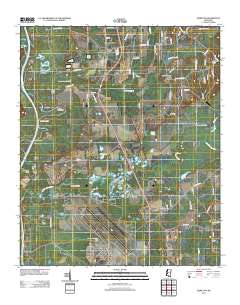 Hamilton 2012 topographic map thumbnail