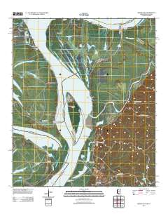 Grand Gulf 2012 topographic map thumbnail