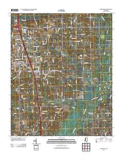 Hernando 2012 topographic map thumbnail