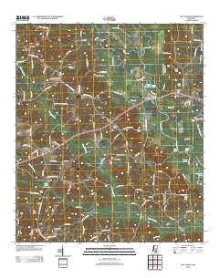 Hot Coffee 2012 topographic map thumbnail