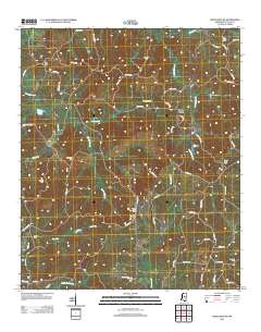 Kosciusko NE 2012 topographic map thumbnail