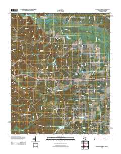 Kossuth North 2012 topographic map thumbnail