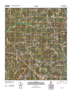 Mesa 2012 topographic map thumbnail