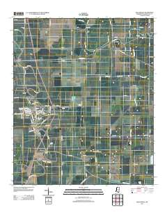 Hollandale 2012 topographic map thumbnail