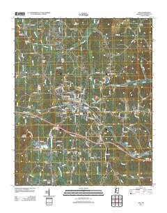 Iuka 2012 topographic map thumbnail
