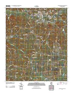 Lexington South 2012 topographic map thumbnail